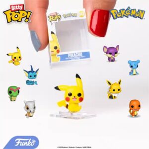 Gashapon de pokémon bitty pop