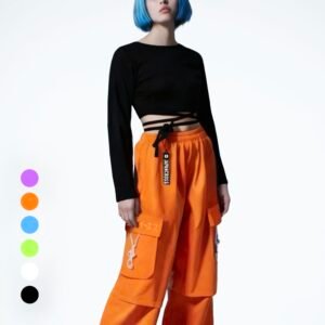 Pantalón jogger neon
