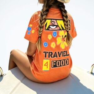 Camiseta travel 4 food